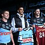Sharks star Nicho Hynes had the chance to meet Cleveland Cavaliers draft pick, and Cronulla fan, Tyrese Proctor.