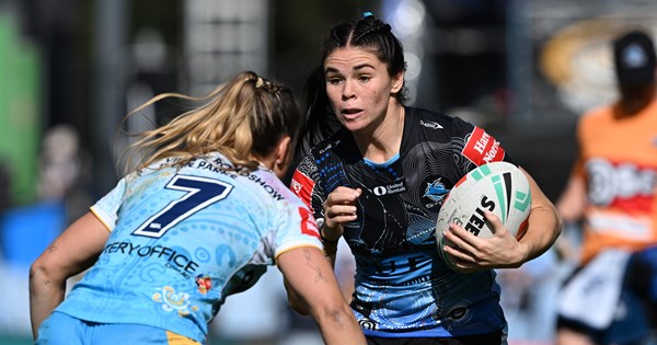 Defence the key as NRLW Sharks pip Titans