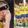 Tributes flow around NRL world after Parramatta player Shaun Lane announces retirement