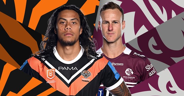 Wests Tigers v Sea Eagles: Twal's new role; Hopoate back on deck