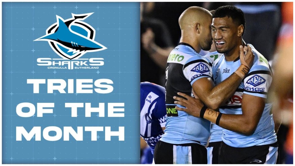 NRL 2025 | Cronulla-Sutherland Sharks Top Tries of July