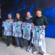 Students representing Warriors at Indigenous Youth Summit