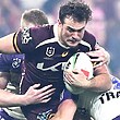 Kobe Hetherington in action for the Broncos.