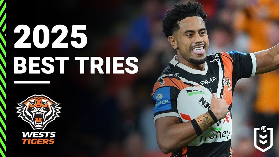 2025 NRL Highlights | Wests Tigers Top Tries of 2025