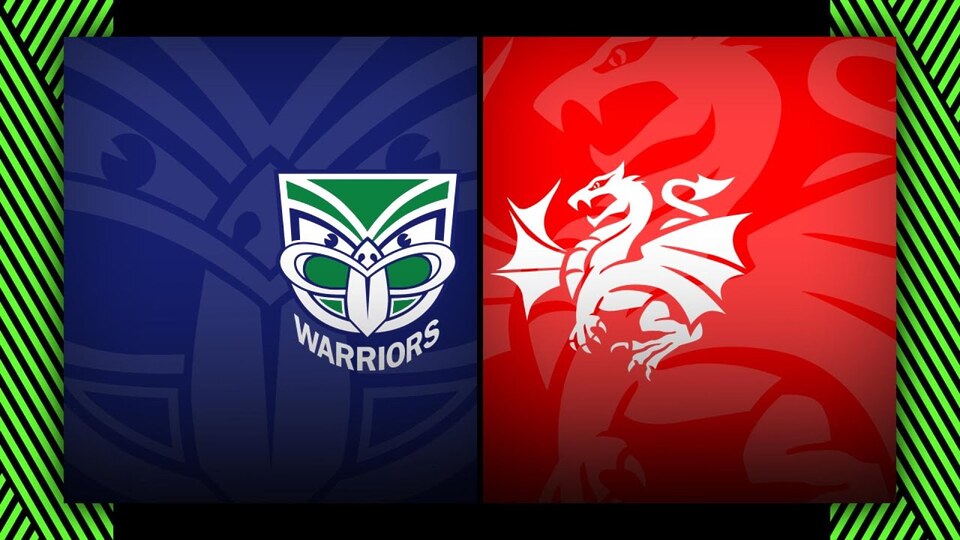2025 NRL Extended Match Highlights | Warriors v Dragons | Round 24
