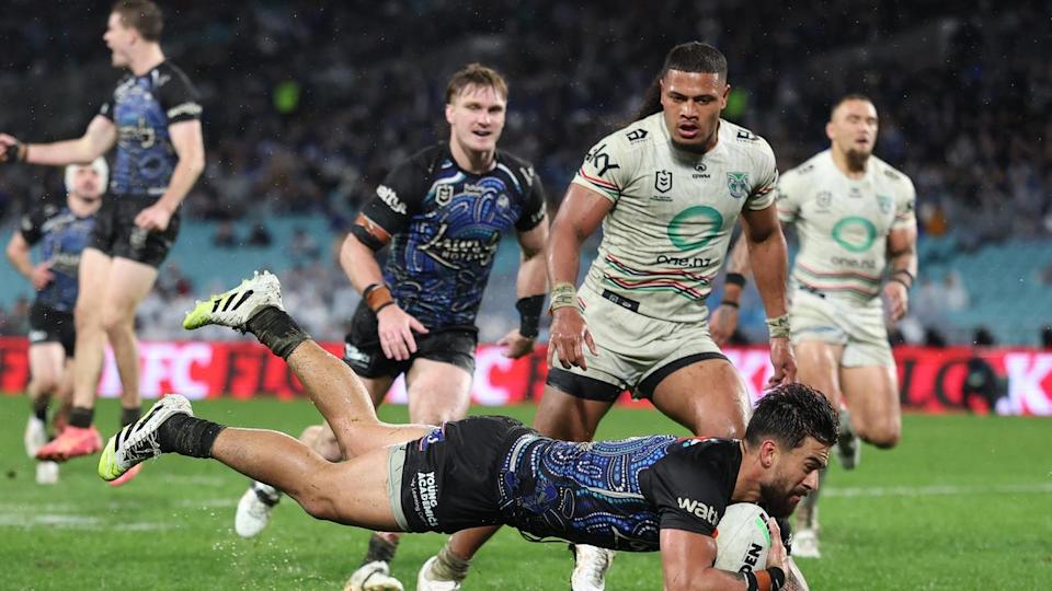 NRL Rd 23 - Bulldogs v Warriors