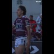 Lehi Hopoate Tries in Manly-Warringah Sea Eagles vs Dolphins