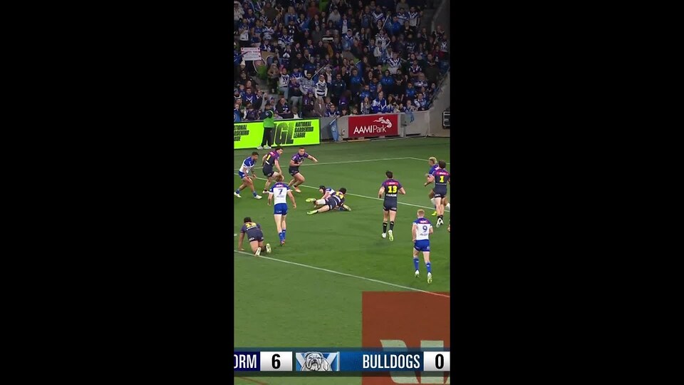Pezet with a special tackle against Burton! #nrl