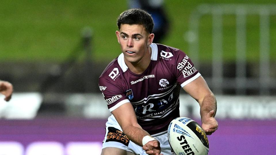 Joey Walsh will make his NRL debut off the bench on Friday night against the Warriors. Picture: NRL Photos