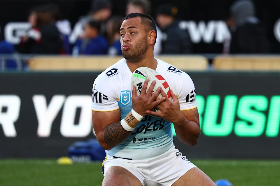 Seen here, Titans star Phillip Sami.