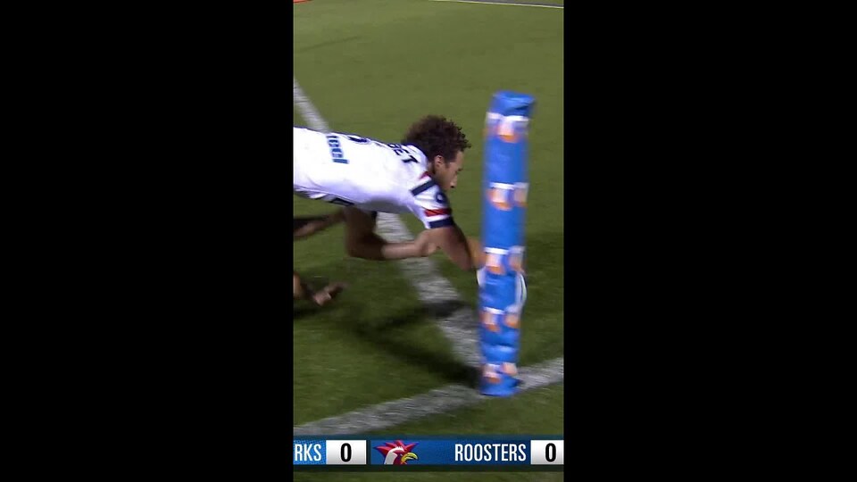 He scores where many wouldn't! #nrl