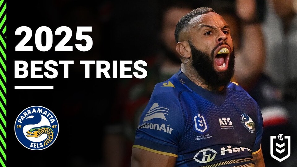 2025 NRL Highlights | Parramatta Eels Top Tries of 2025