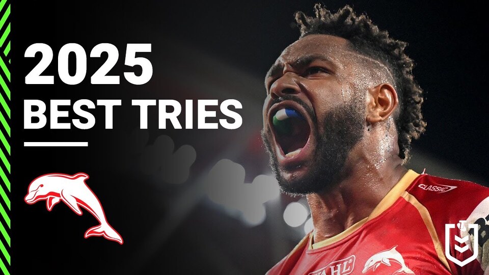 2025 NRL Highlights | Dolphins Top Tries of 2025