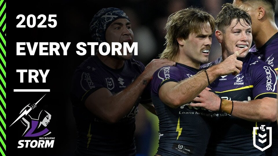 Every Melbourne Storm Try from 2025 | NRL