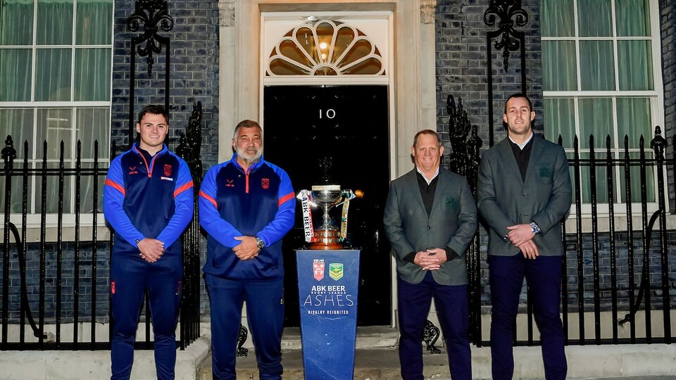 England vs Australia, Rugby League Ashes 2025, 10 Downing Street