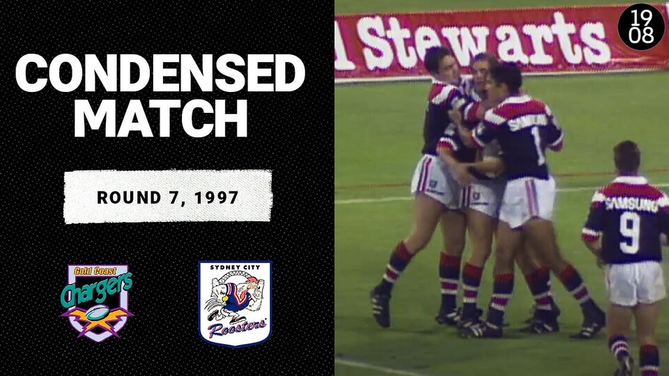 Epic 1997 Clash: Gold Coast Chargers vs  Roosters