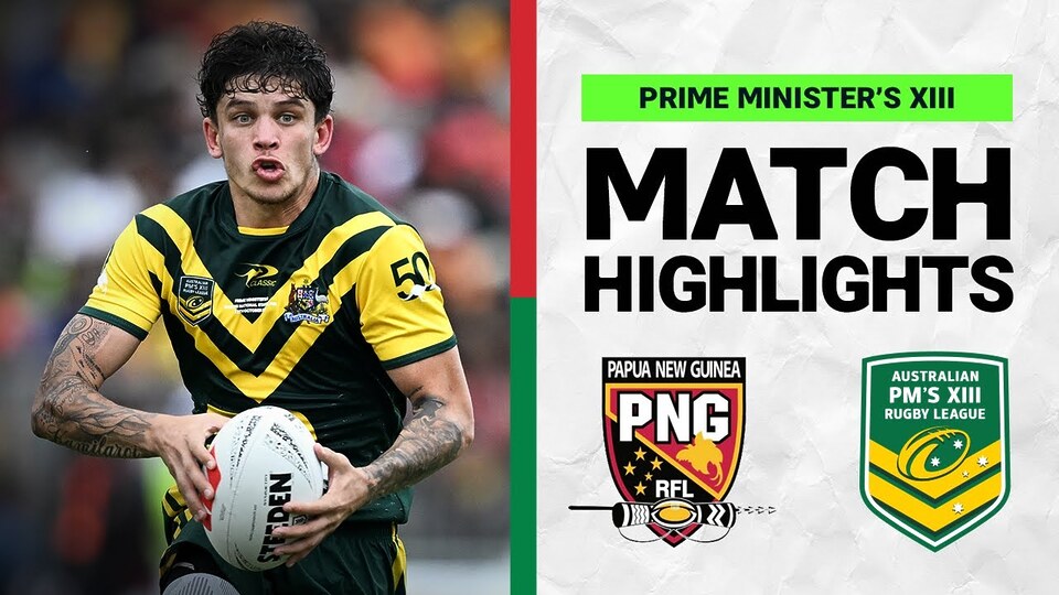 Rugby League International | PNG PM's XIII v AUS PM's XIII | Match Highlights | 2025