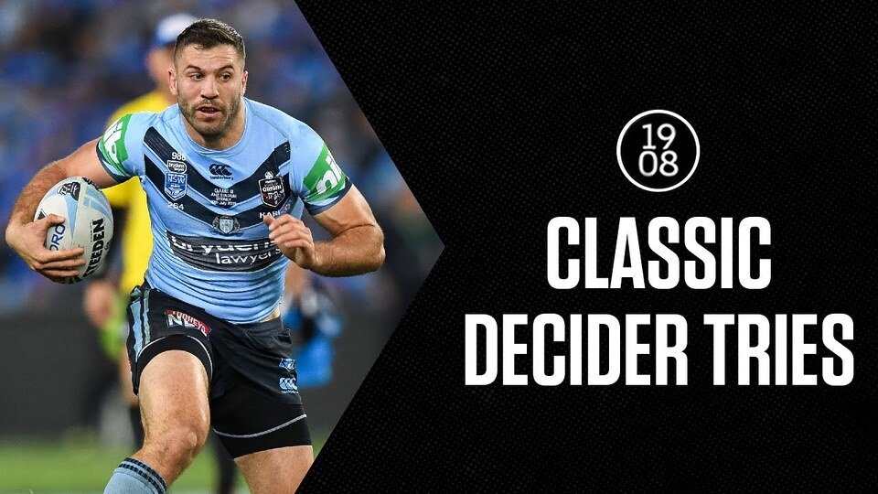 State of Origin | Classic Decider Tries | NRL Throwback
