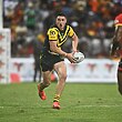 Mitchell Moses in action in PNG.