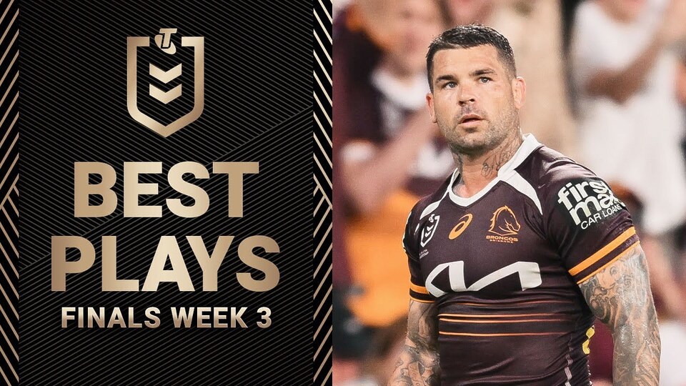 NRL 2025 | Best Moments | Finals Week 3