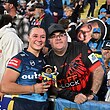 Canada forward Megan Pakulis became the first North American to play in the NRLW when she debuted for the Titans this season.