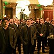The Kangaroos at a reception at the Australian High Commission in London.