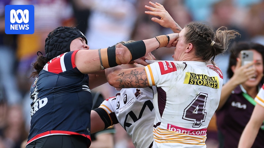 Roosters forward sent to judiciary over NRLW grand final brawl