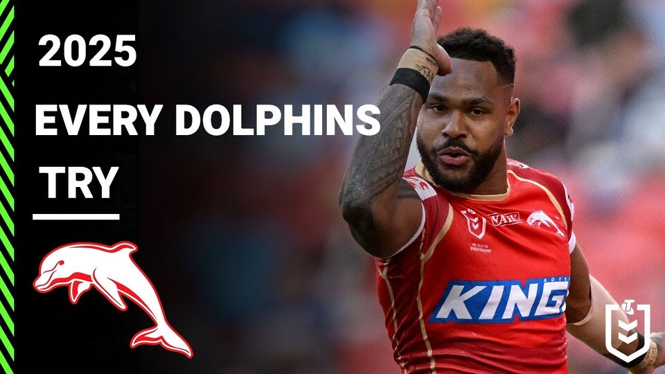 Every Dolphins Try from 2025 | NRL