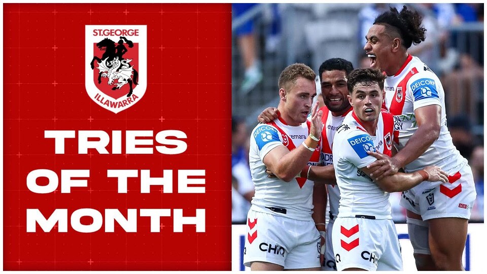 St. George Illawarra Dragons Top Tries of September