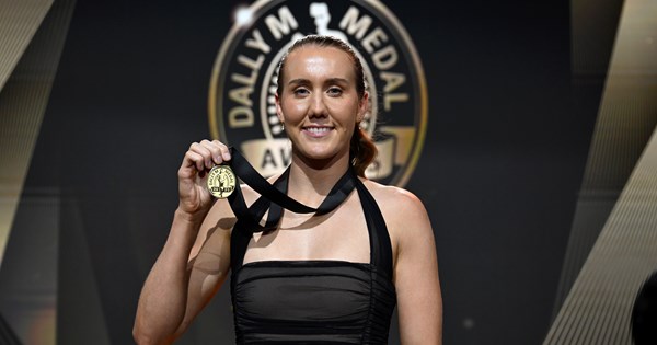 Upton claims historic second Dally M Medal