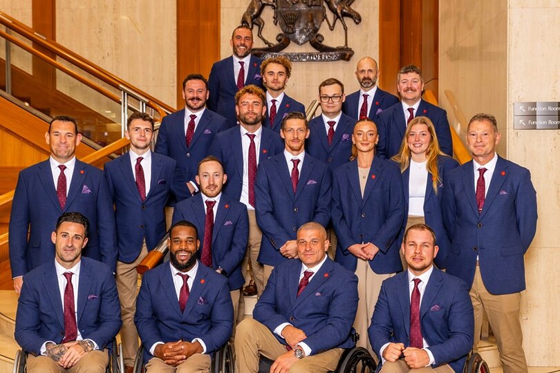 England's world champion squad will be aiming to retain the Wheelchair Ashes trophy they won in 2019.