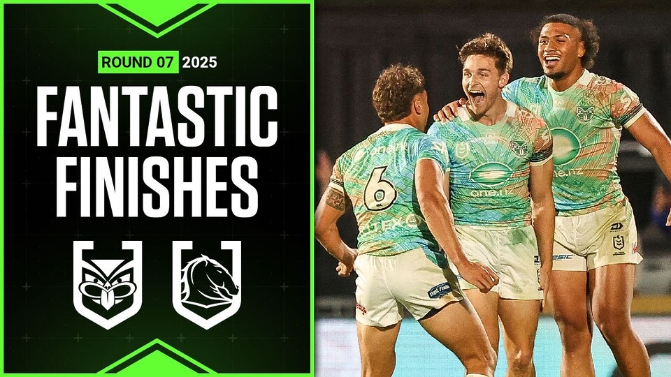 NRL Best finishes of 2025: Warriors v Broncos - Round 7 | Match Highlights