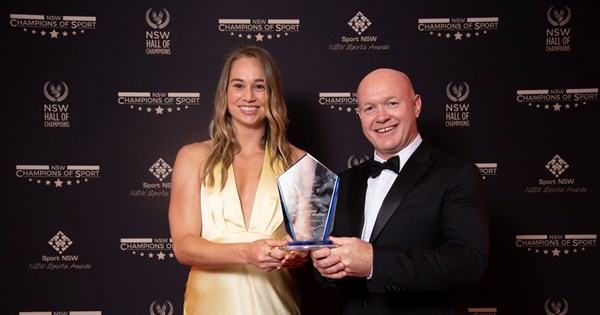 Blues Women make history at NSW Sports Awards