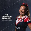 Shawden Burton Extends with the Roosters