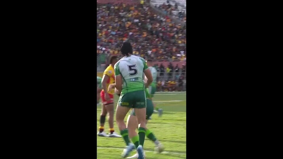 Delahia Wigmore Try | PNG Kumuls v Cook Islands Aitu | 2025