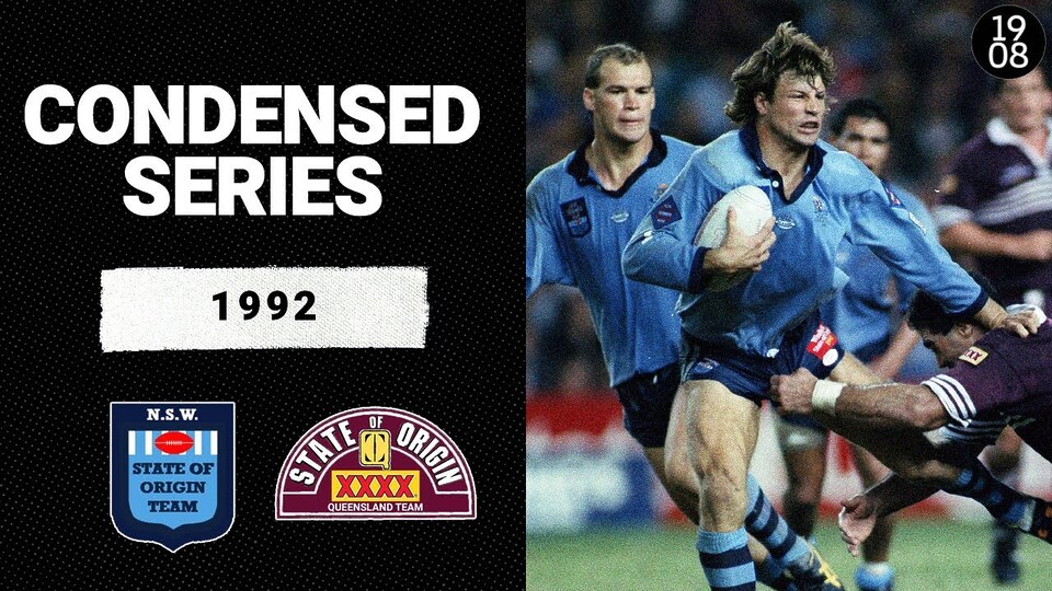 1992 State of Origin | Condensed Series | NRL Throwback