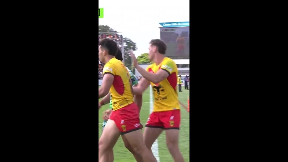 Robert Derby Try | PNG Kumuls v Cook Islands Aitu | 2025