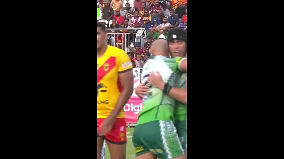Esom Ioka Try | PNG Kumuls v Cook Islands Aitu | 2025