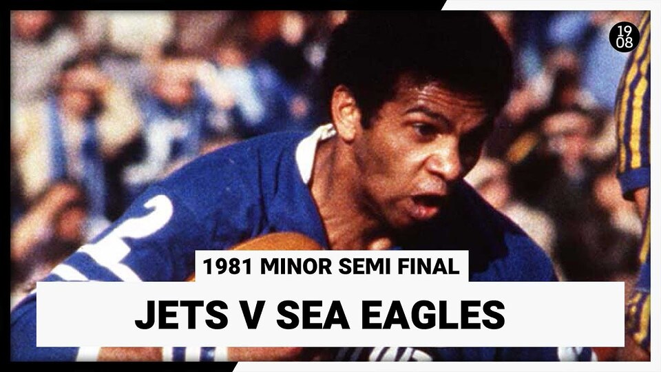 Newtown Jets v Manly Sea Eagles | 1981 Minor Semi Final | Match Replay | NRL Throwback