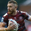 Picture by Ed Sykes/SWpix.com - 23/07/2021 - Rugby League - Betfred Super League Round 15 - Wigan Warriors v Wakefield Trinity - DW Stadium, Wigan, England - Wigan Warriors' Jackson Hastings in action