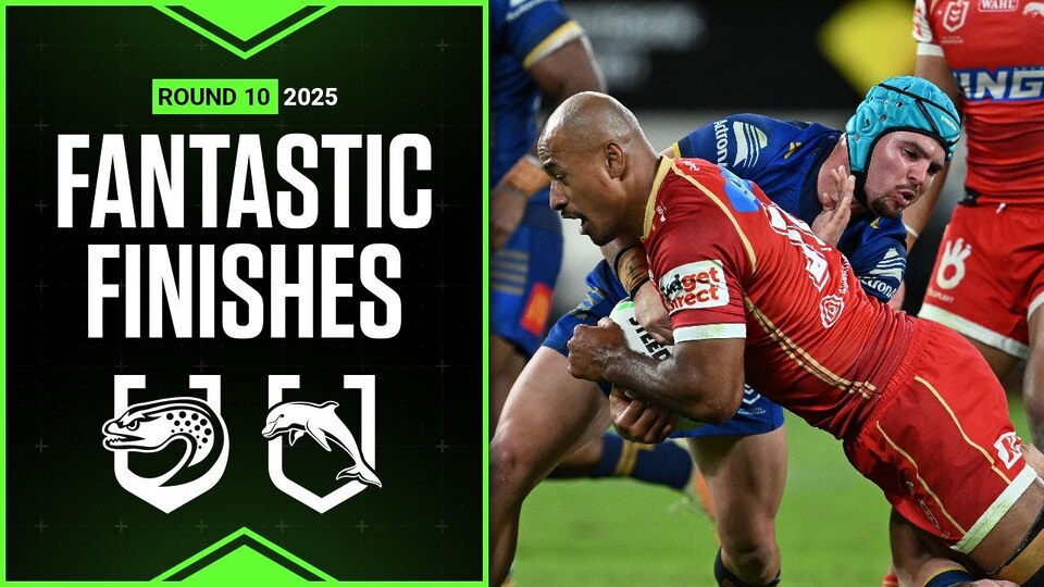 NRL Best finishes of 2025: Eels v Dolphins - Round 10 | Match Highlights