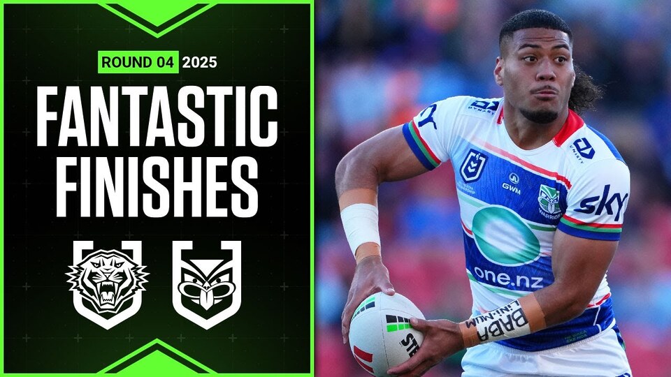 NRL Best finishes of 2025: Wests Tigers v Warriors - Round 4 | Match Highlights