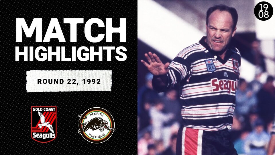 Wally Lewis' Farewell Game | Round 22, 1992 | Classic Match Highlights