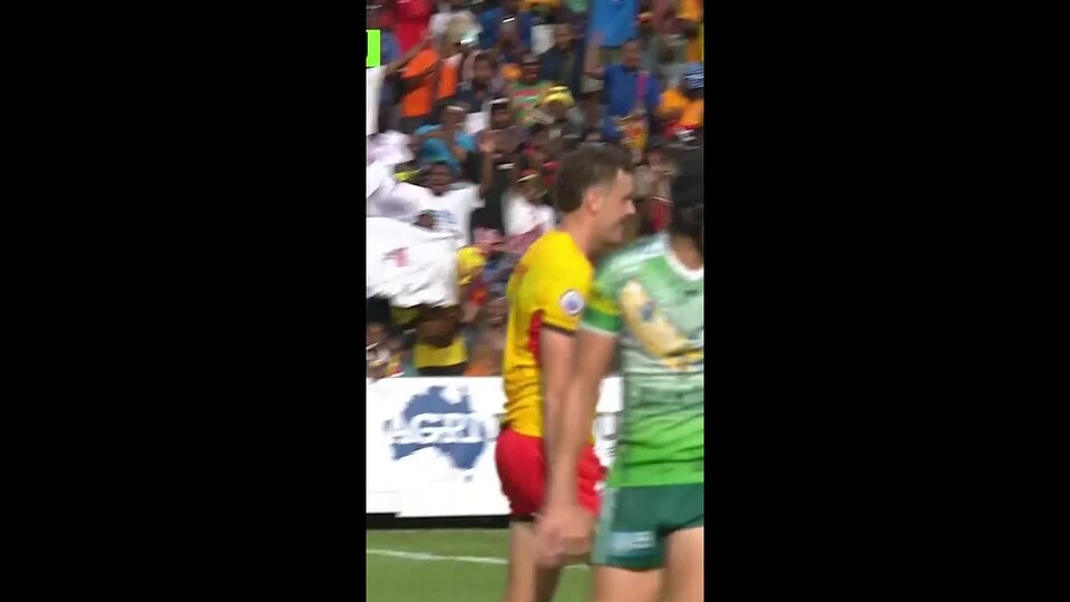 Zac Laybutt Try | PNG Kumuls v Cook Islands Aitu | 2025