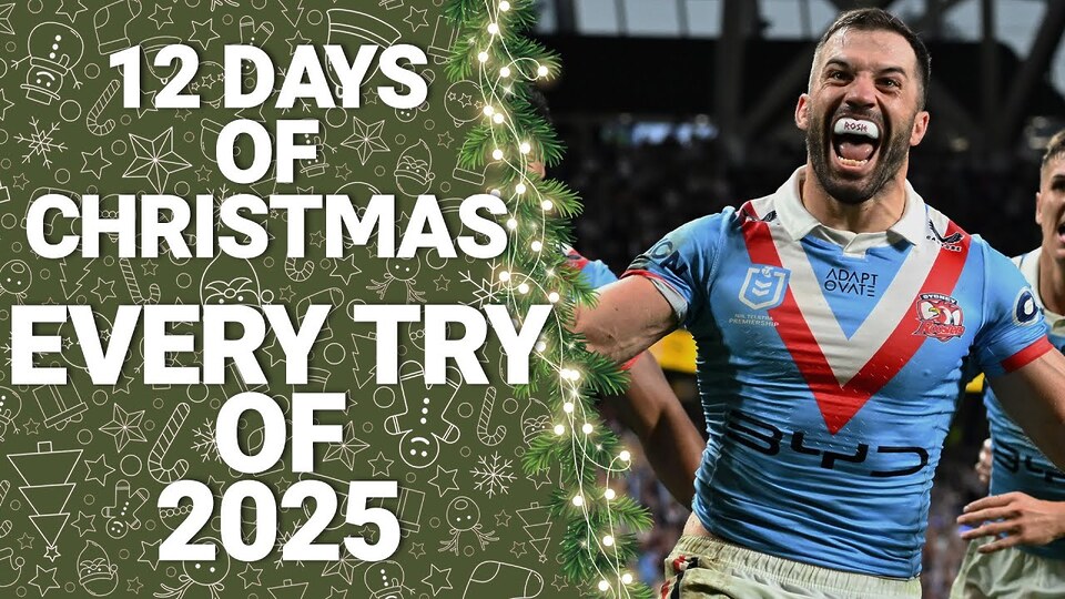 12 Days of Christmas | Every Try Of 2025 | NRL