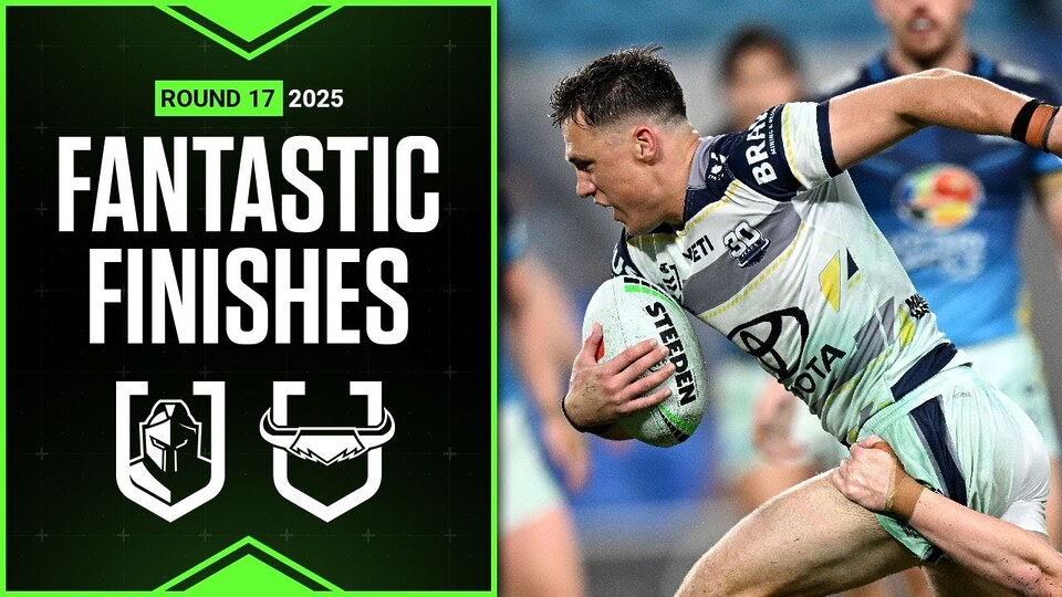 NRL Best finishes of 2025: Titans v Cowboys - Round 17 | Match Highlights | Season Highlights