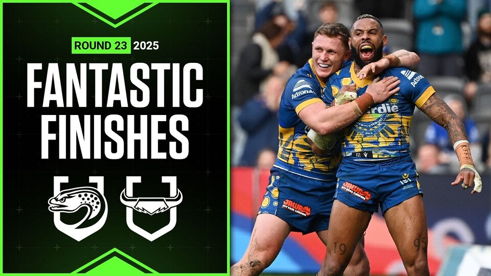 NRL Highlights | NRL Best finishes of 2025: Eels v Cowboys - Round 23 | Season Highlights