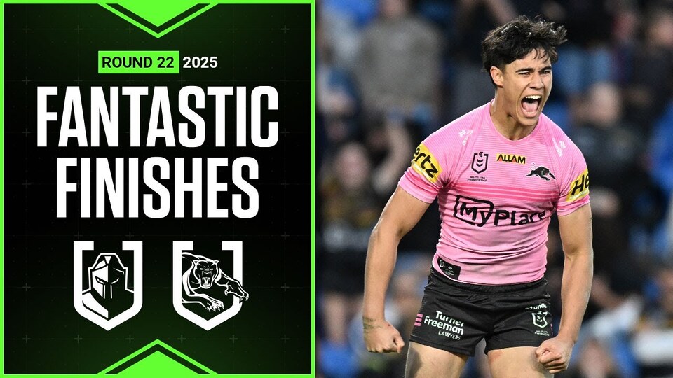 NRL Highlights | NRL Best finishes of 2025: Titans v Panthers - Round 22 | Season Highlights