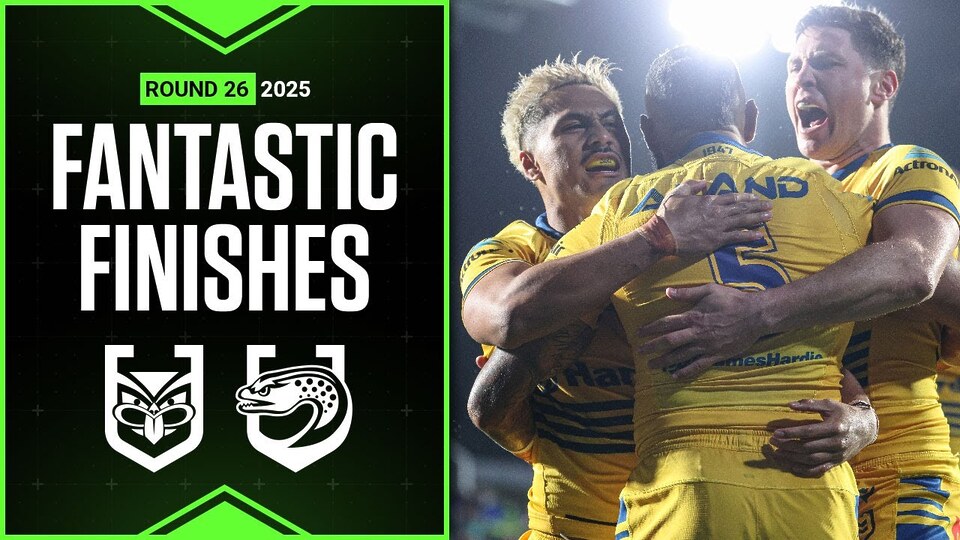 NRL Highlights | NRL Best finishes of 2025: Warriors v Eels - Round 26 | Season Highlights
