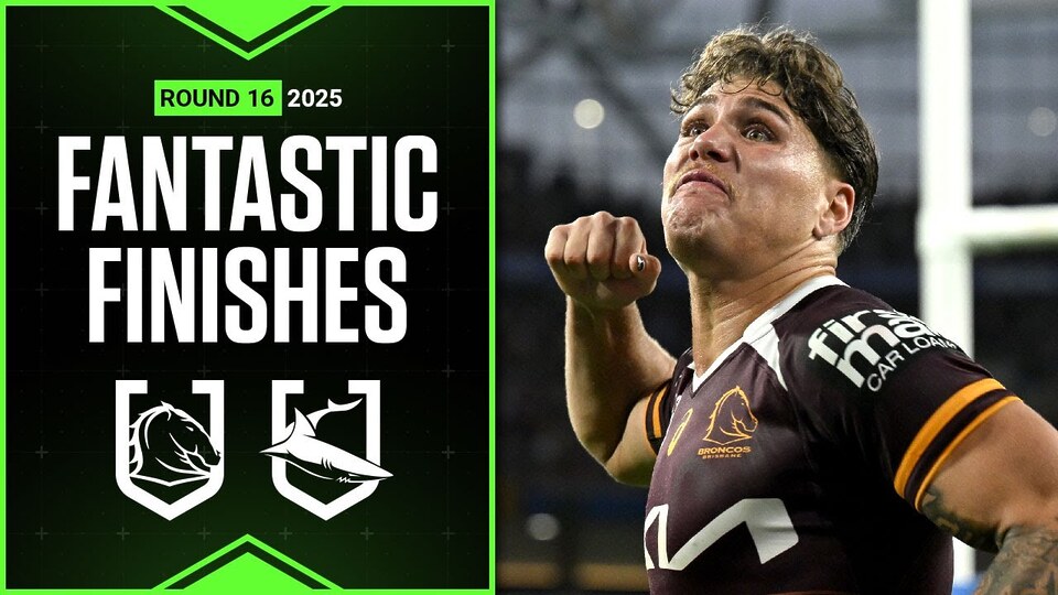 Epic NRL 2025 Showdown: Broncos vs  Sharks Highlights